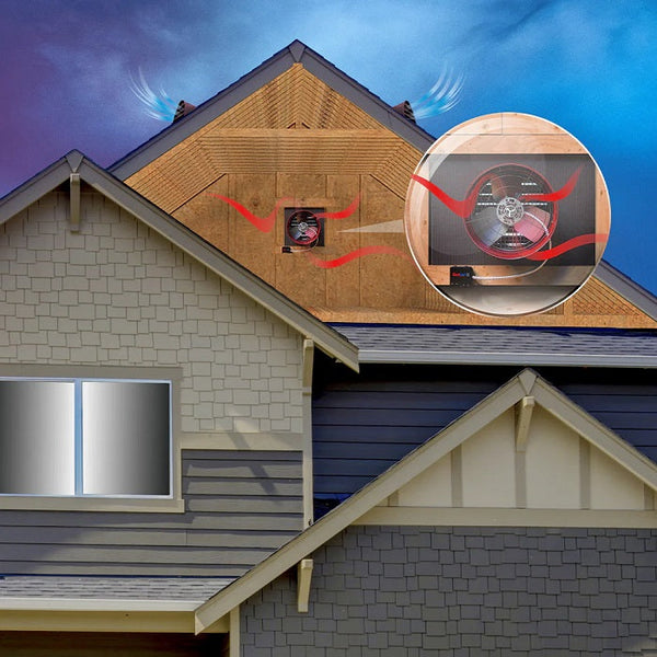 How an Attic Fan Can Normalize Attic Temperatures in All Seasons